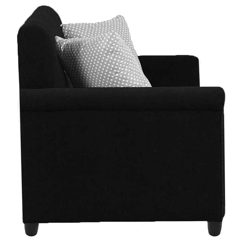 Malton 3 Seater Fabric Sofa with Cushion for Living Room