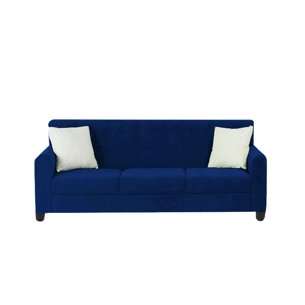 Malton 3 Seater Fabric Sofa with Cushion for Living Room
