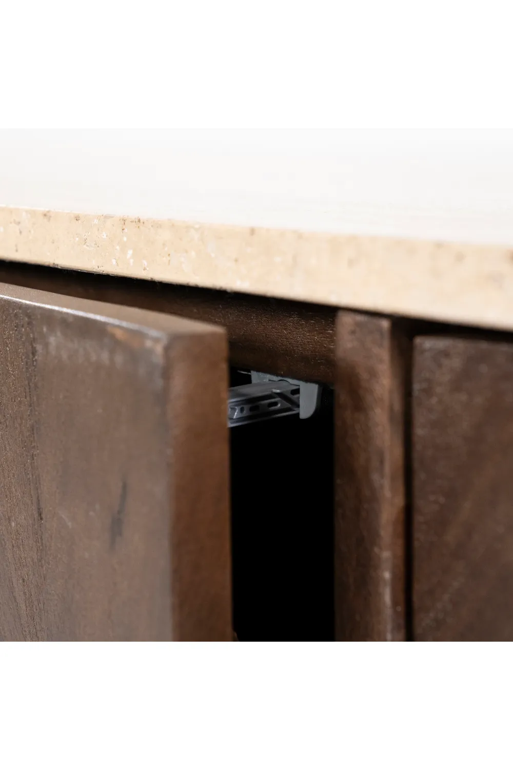 Mango Wood 3-Door Sideboard | Eleonora Lio