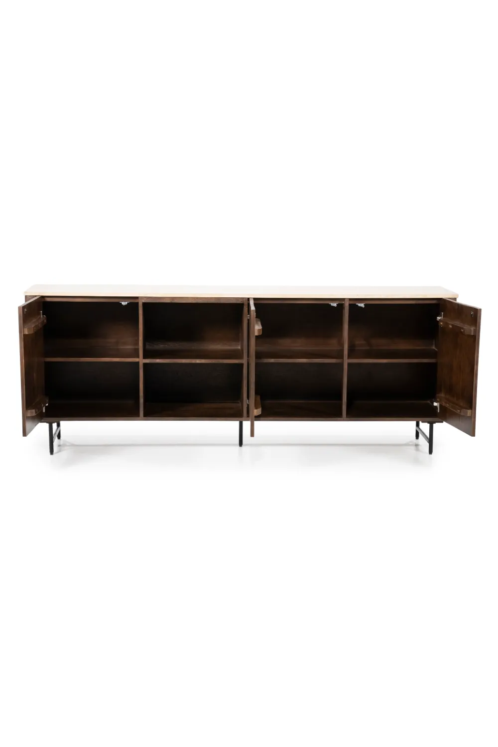Mango Wood 3-Door Sideboard | Eleonora Lio