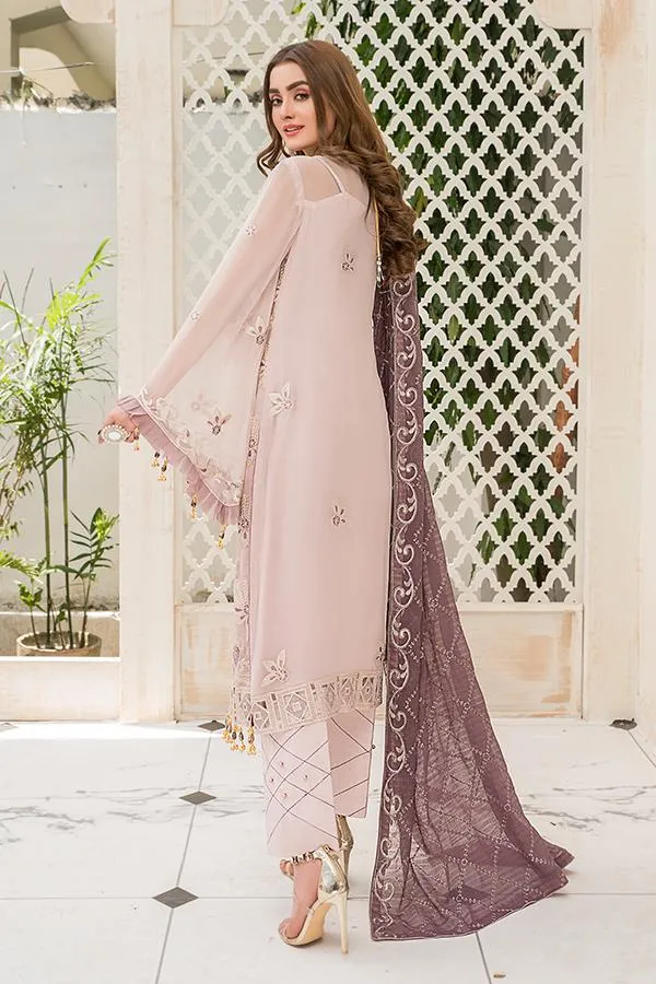 Maryam's Luxury Embroidered Vol-20 – D-06 Mauve Lilac
