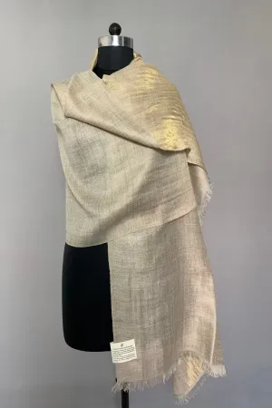 Medaline Metallic Reversible Cashmere Stole