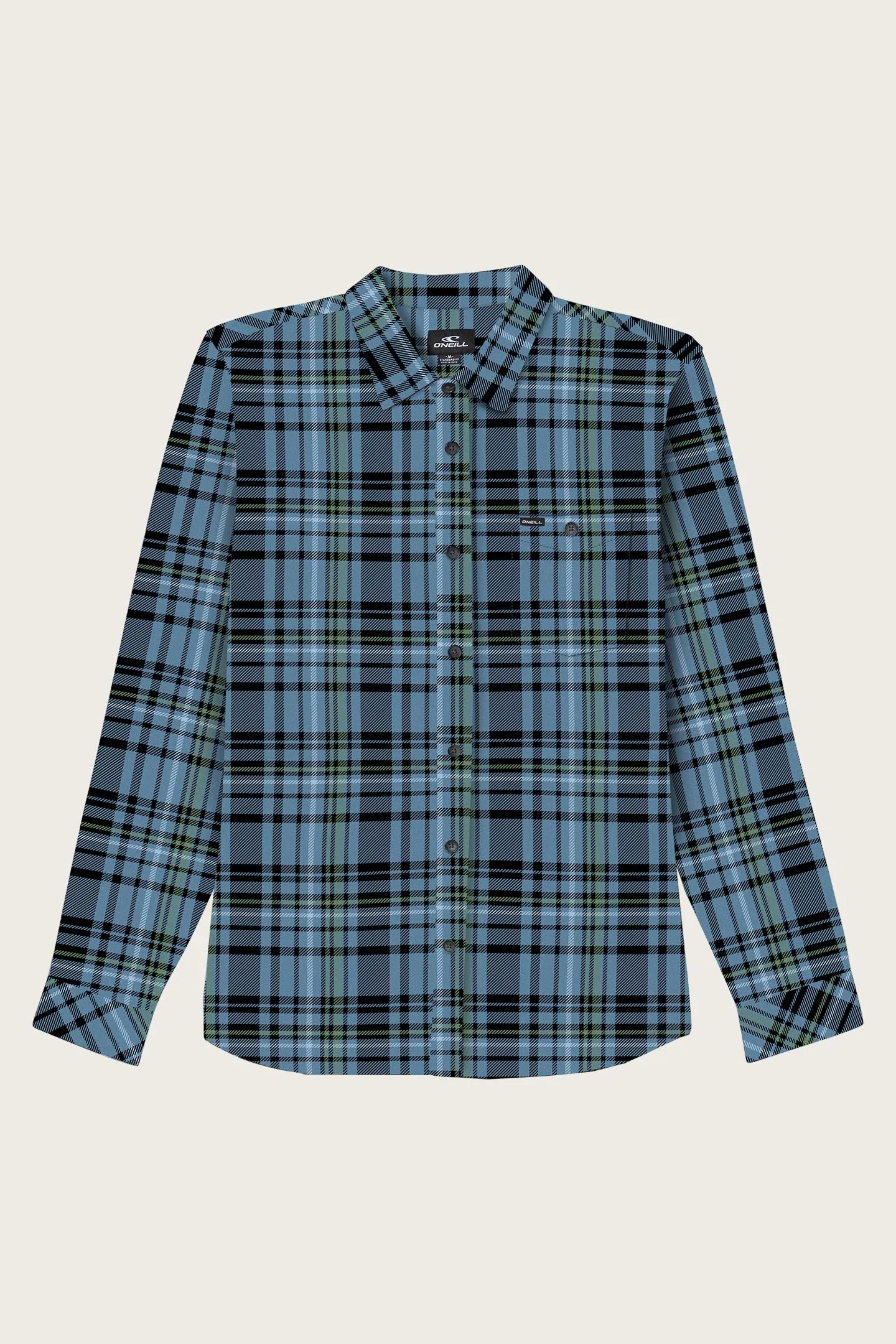 MENS REDMOND PLAID STRETCH FLANNEL