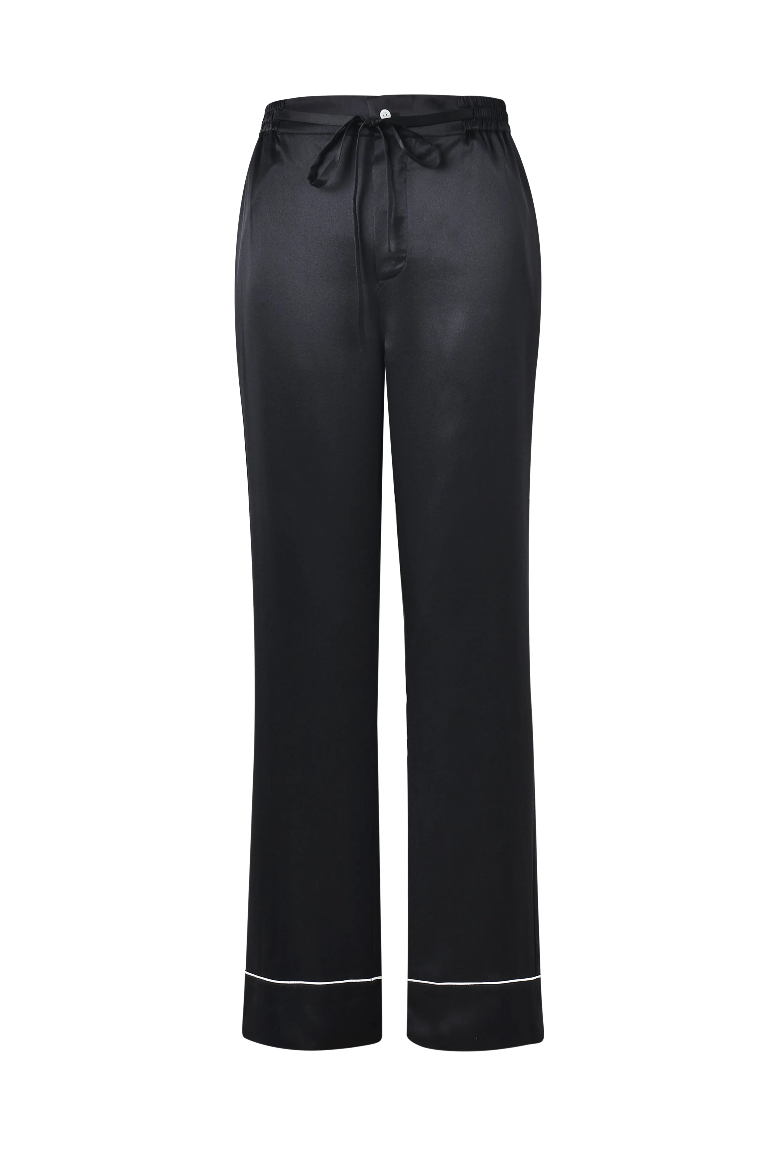 Mulberry Silk Black Pyjama Set