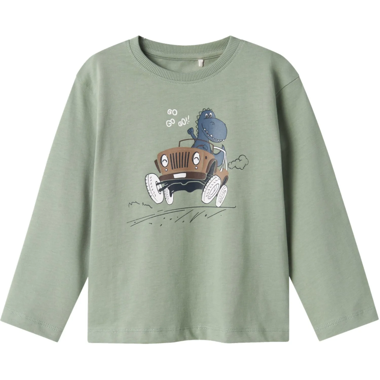Name It Lily Pad Go Go Dino Victor Blouse