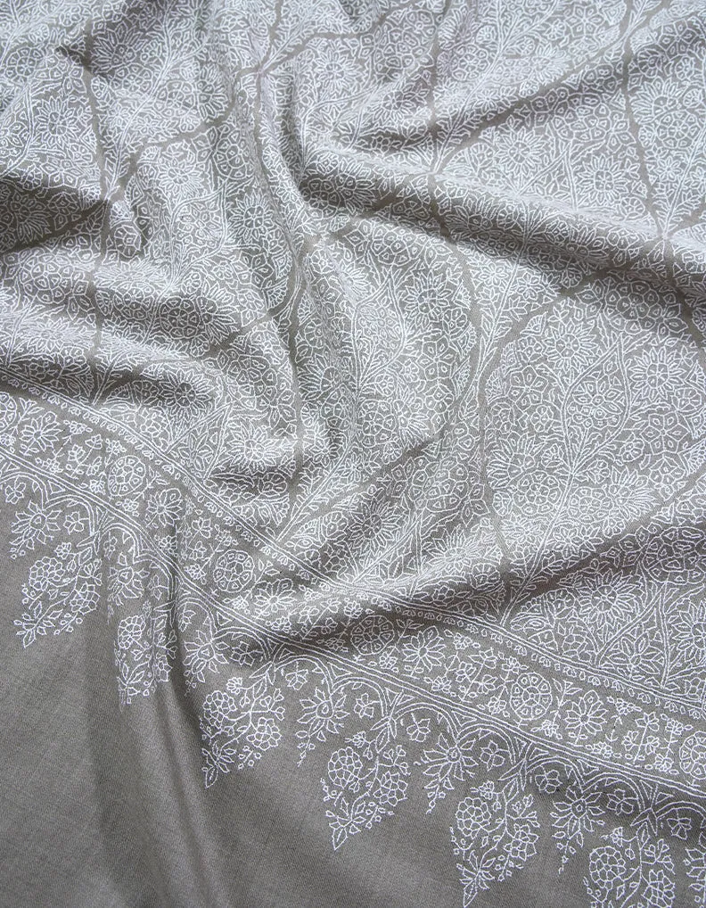 natural jamma embroidery pashmina shawl 8773