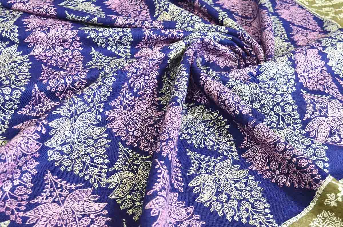 natural patchwork jamma - 4987