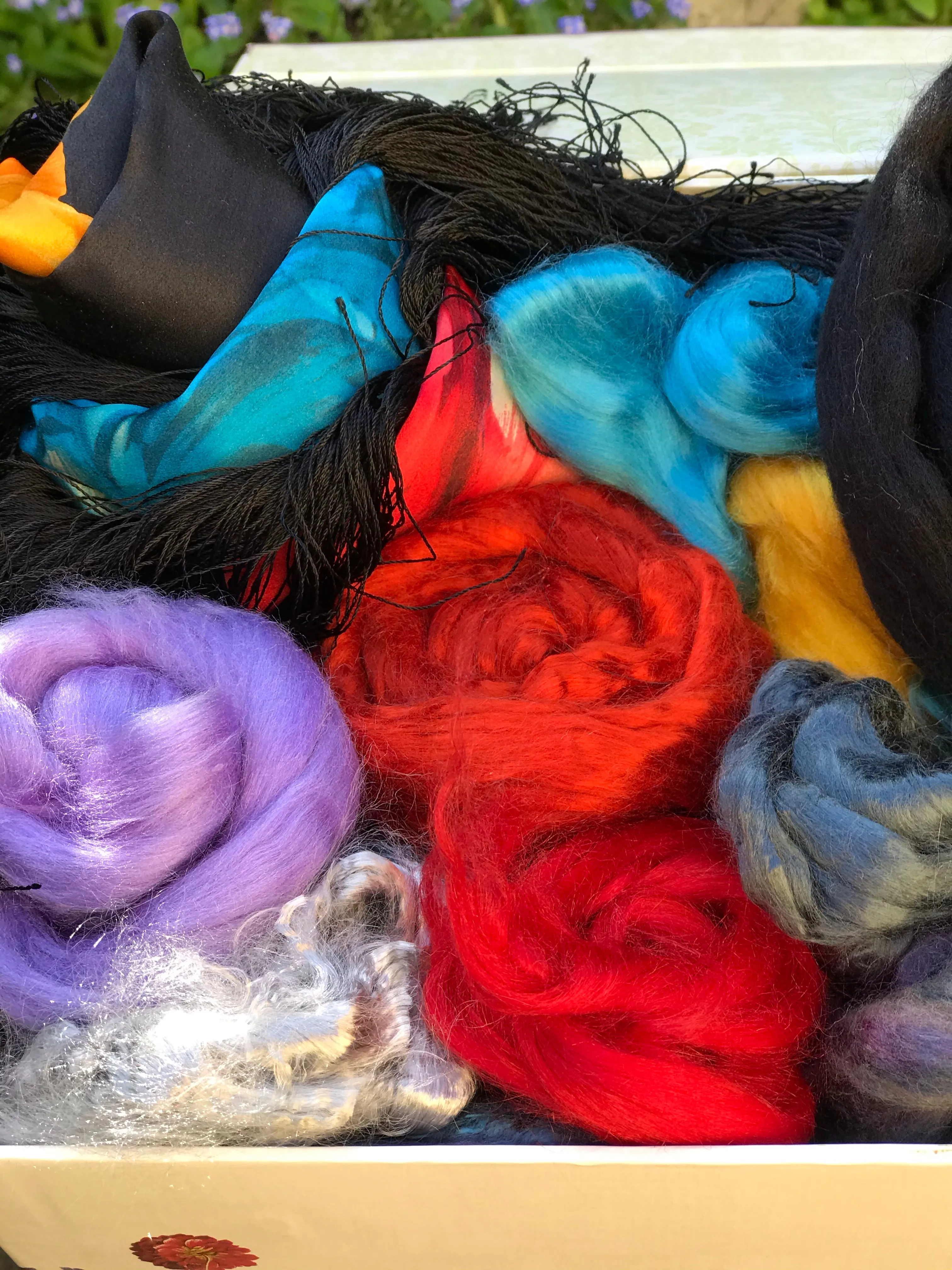 Nuno Felting Scarf Kit, Nuno Felting Supplies