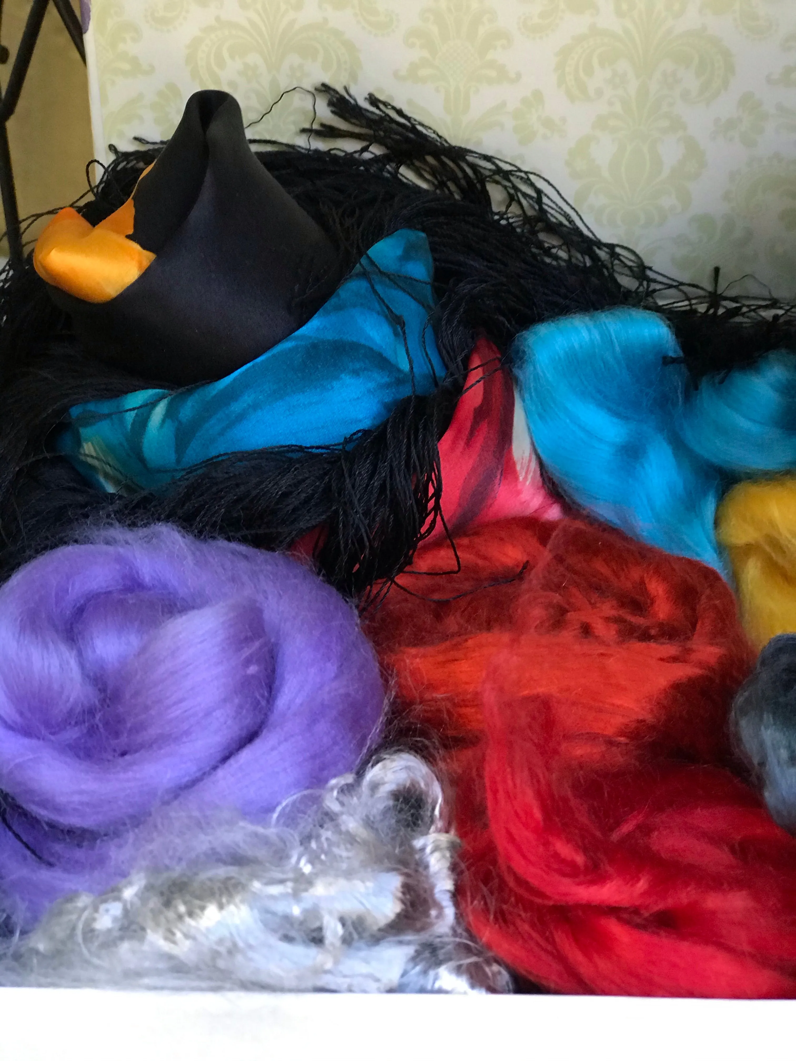 Nuno Felting Scarf Kit, Nuno Felting Supplies