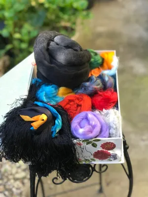 Nuno Felting Scarf Kit, Nuno Felting Supplies