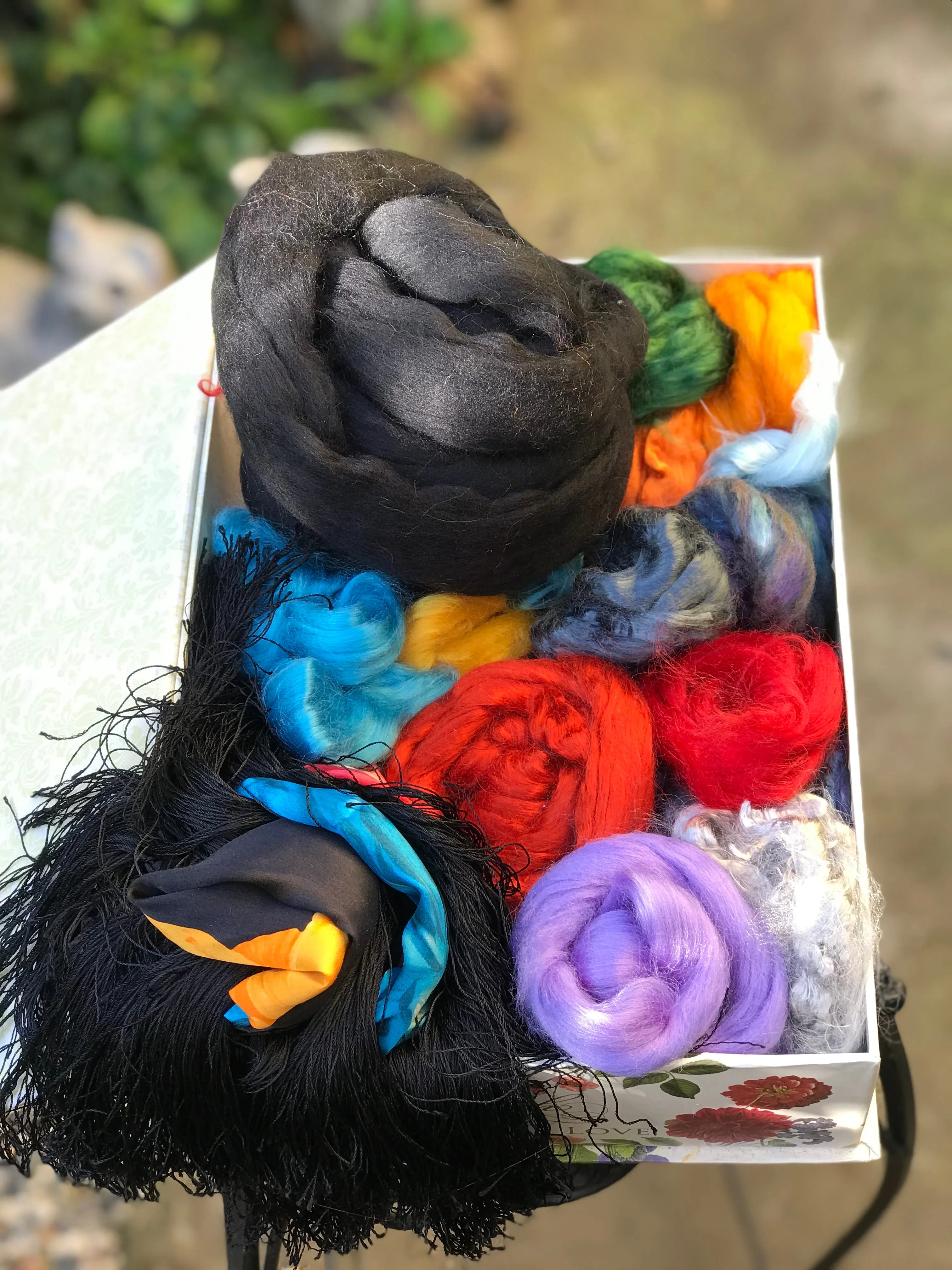 Nuno Felting Scarf Kit, Nuno Felting Supplies