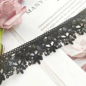 OEKO-TEX BSCI Beaded Lace NFA202A101