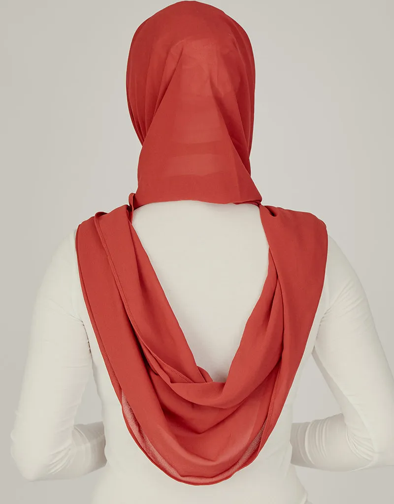 One Piece Scarf - Shades of Brown