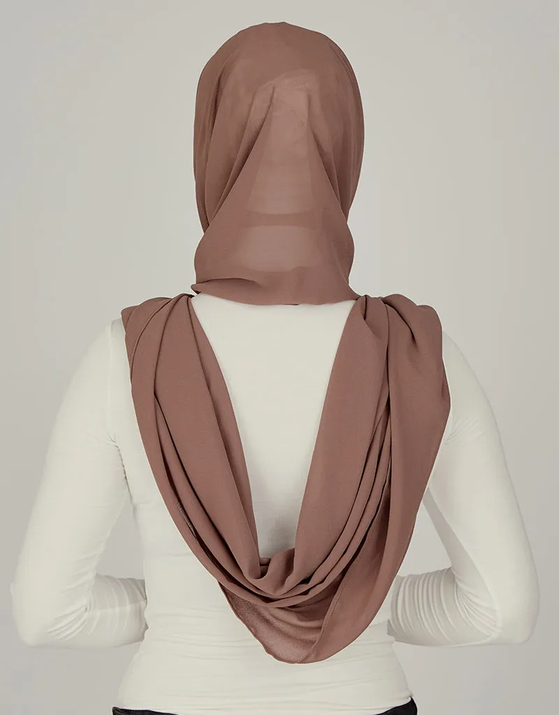 One Piece Scarf - Shades of Brown