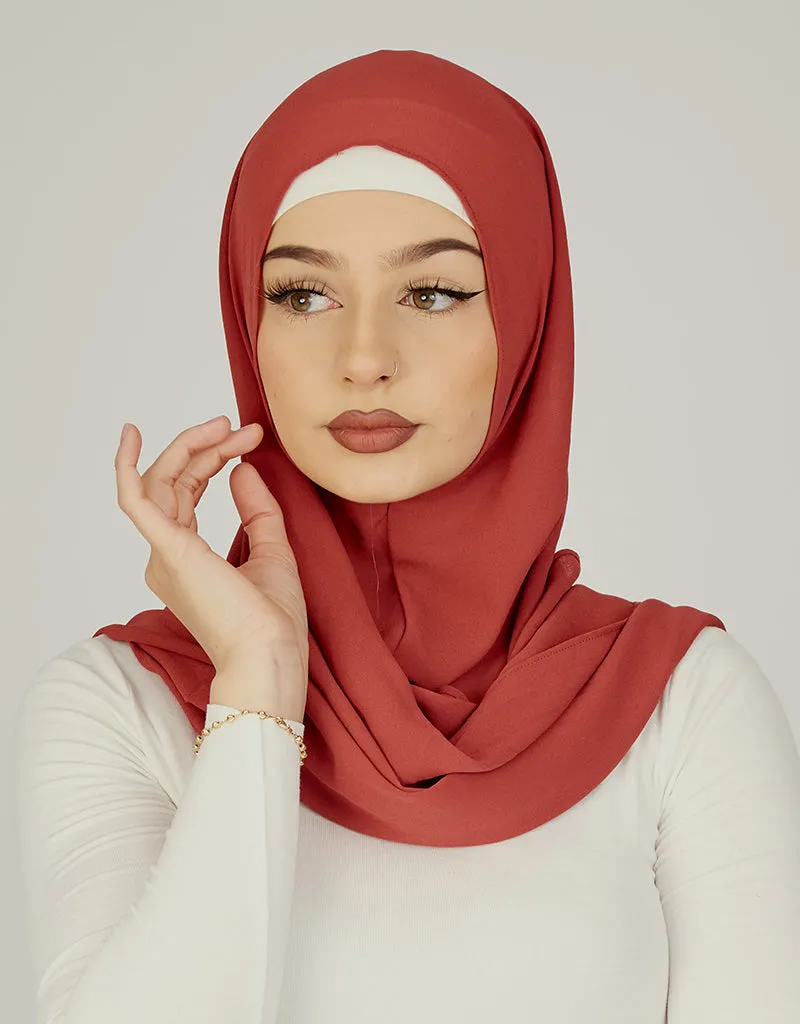 One Piece Scarf - Shades of Brown