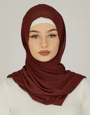 One Piece Scarf - Shades of Brown