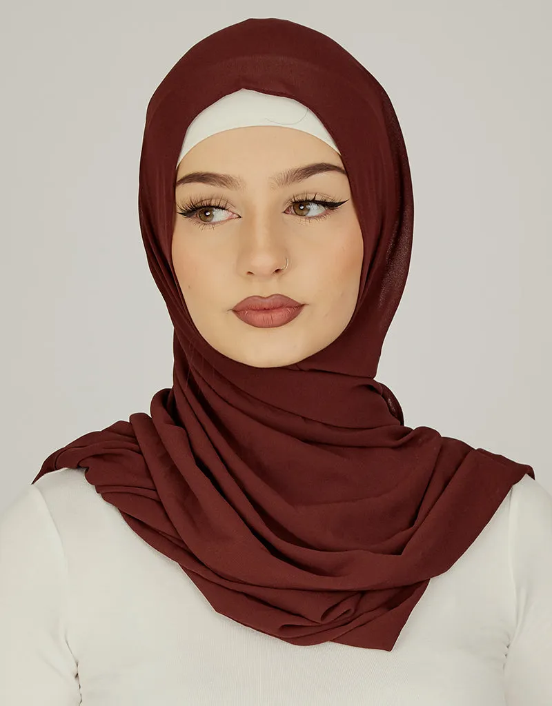 One Piece Scarf - Shades of Brown