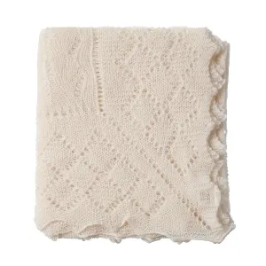Pure Wool Baby Shawl