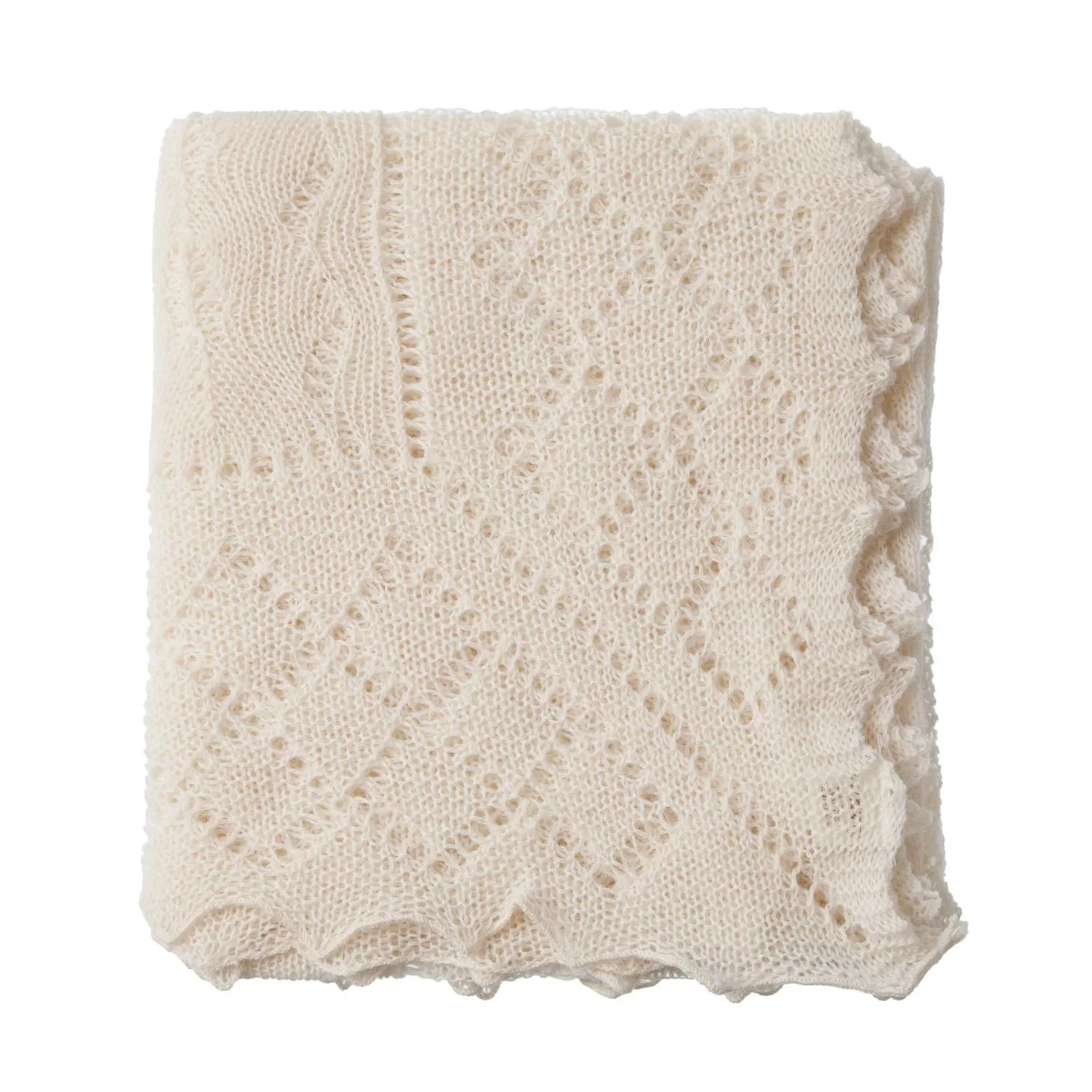 Pure Wool Baby Shawl