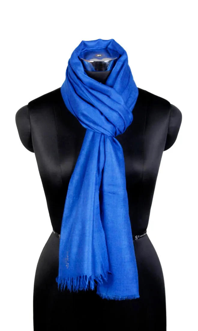 Resort Blue  Woolen Shawl