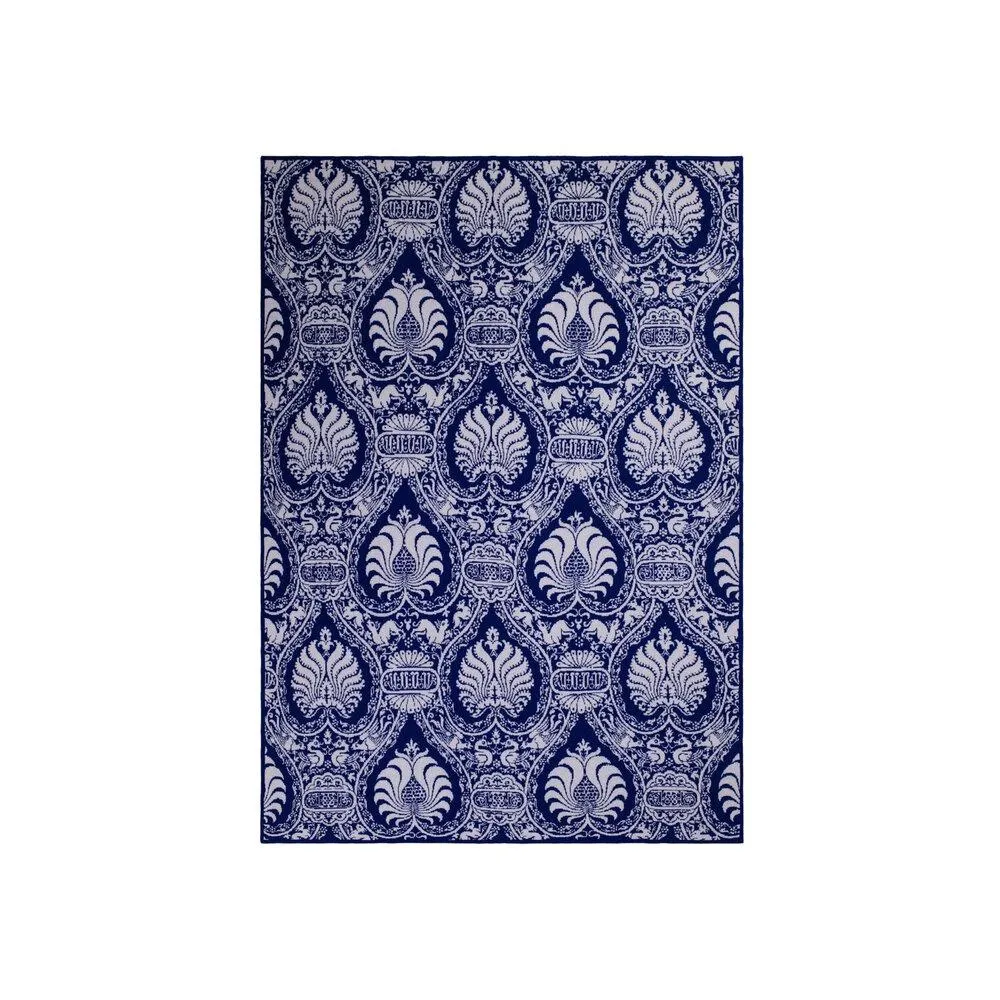 Romano Blue Cashmere Blankets by Saved NY