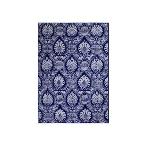 Romano Blue Cashmere Blankets by Saved NY