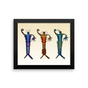 SHAMEN Framed poster