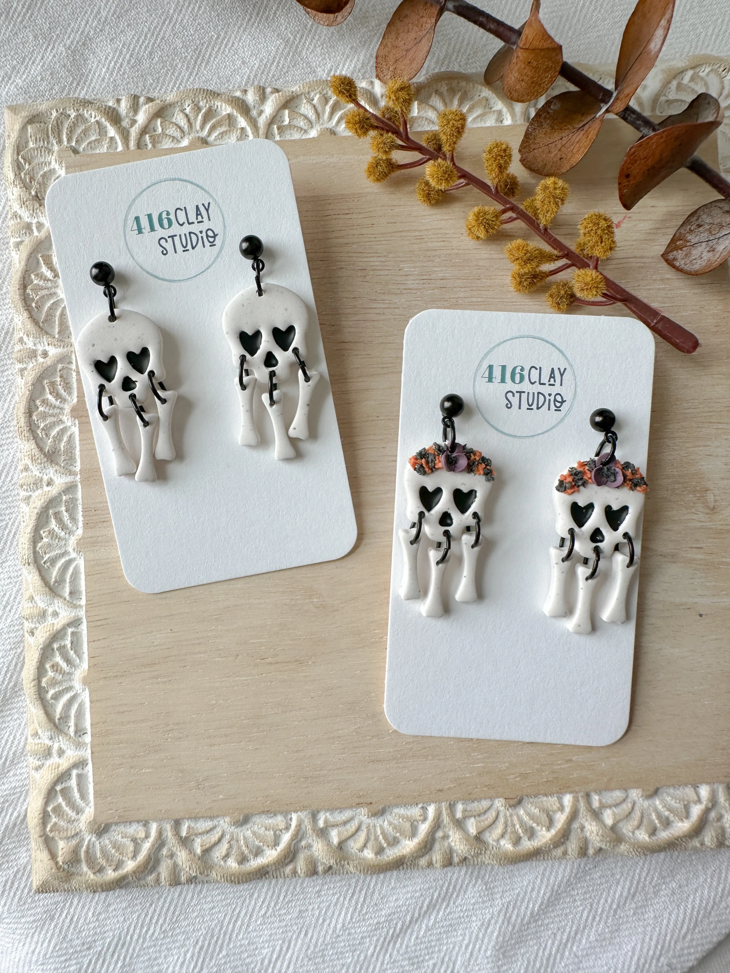 Skull Earrings (Two Styles)