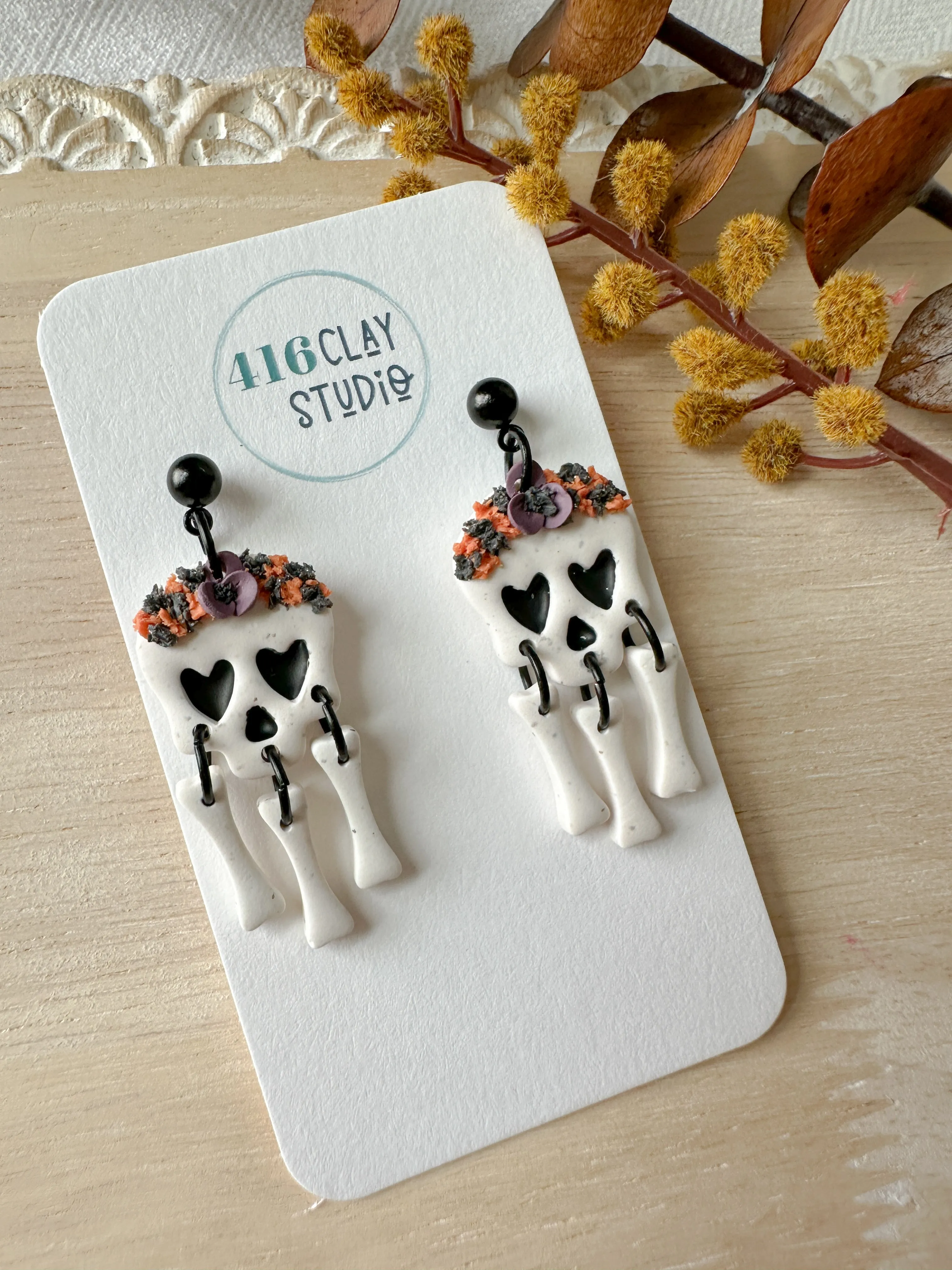Skull Earrings (Two Styles)