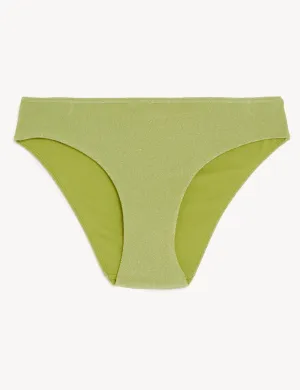 Sparkle High Leg Bikini Bottoms