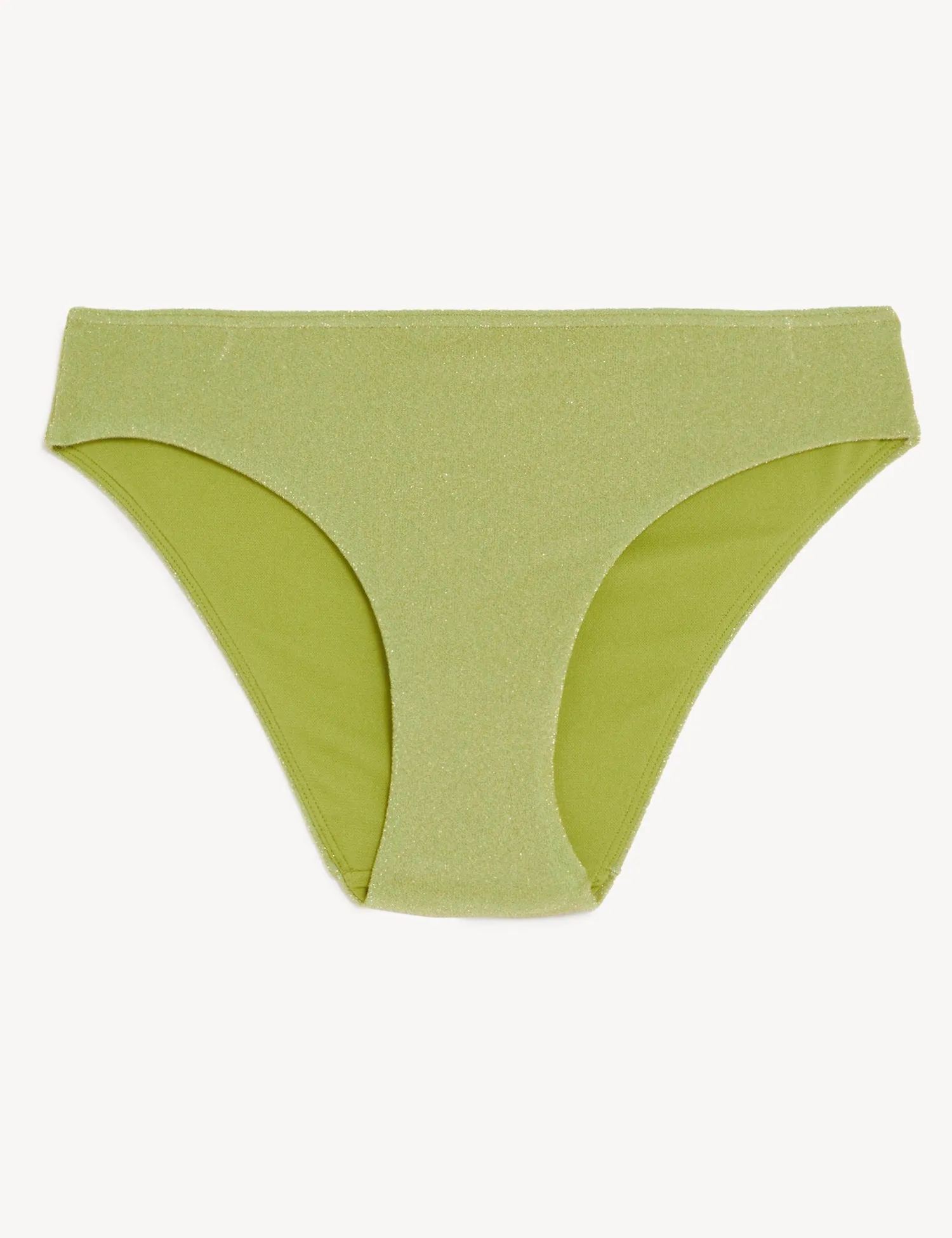 Sparkle High Leg Bikini Bottoms