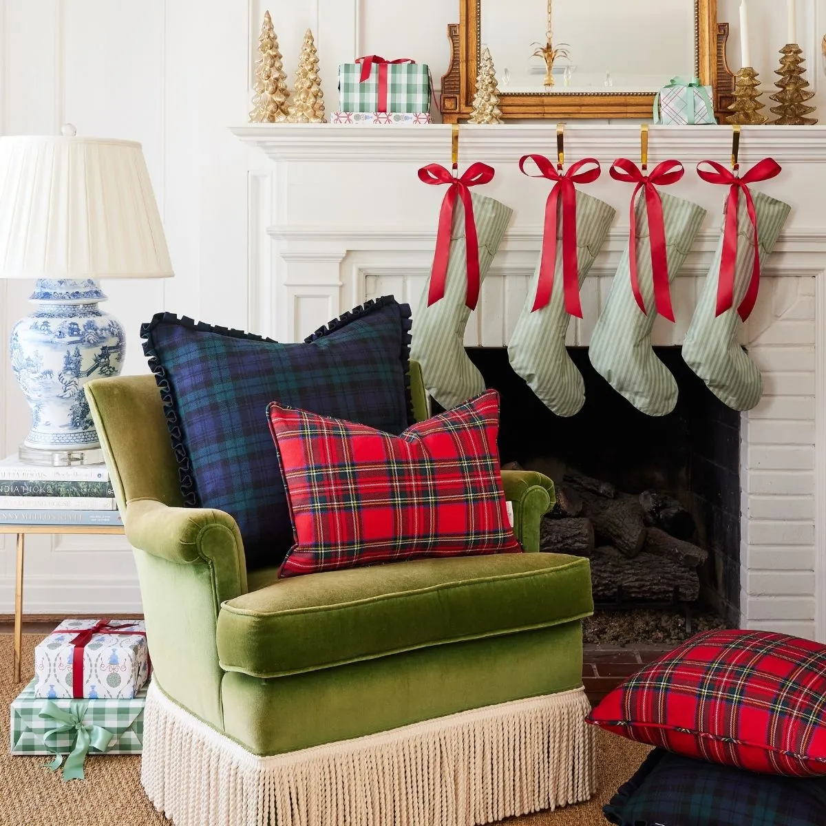 Stewart Plaid Pillow
