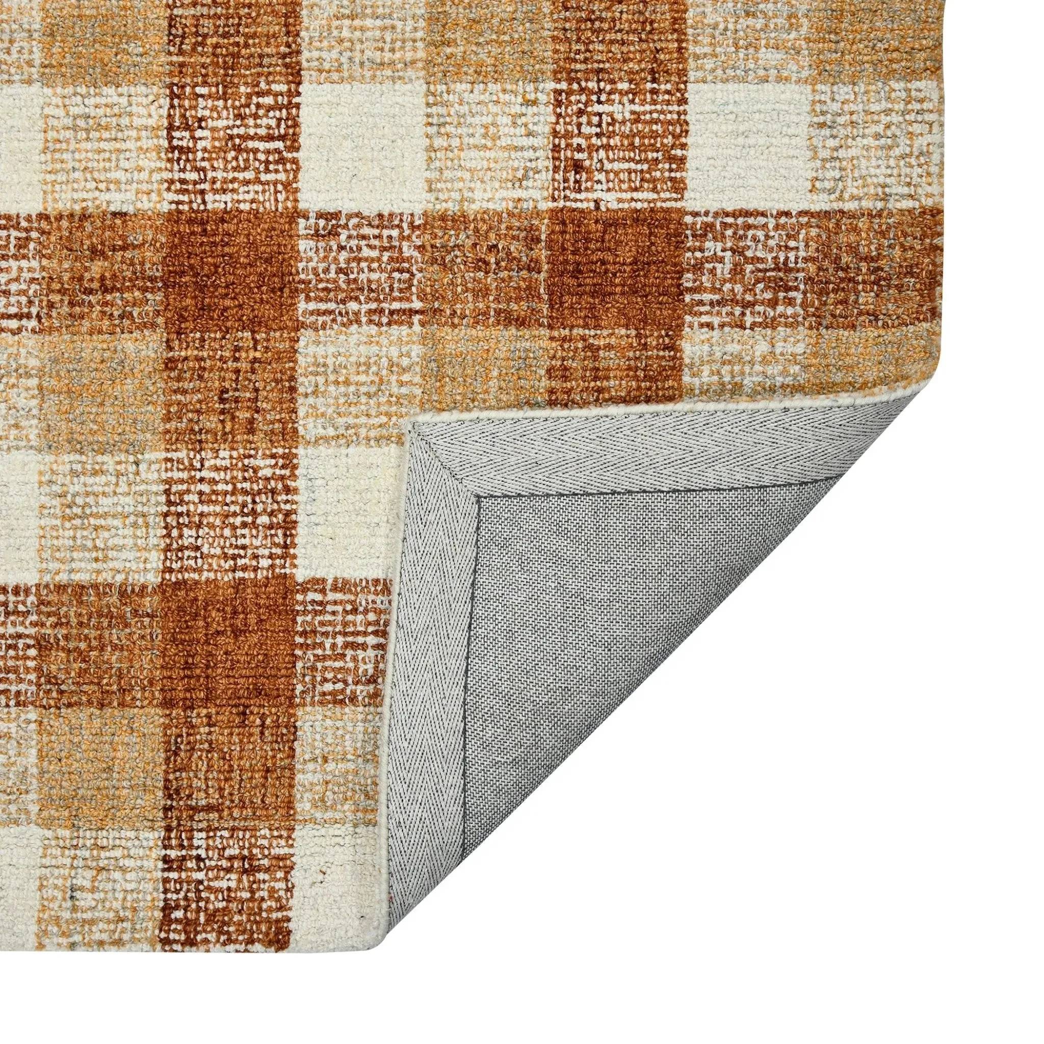 Tartan TRA-10 Orange Rug