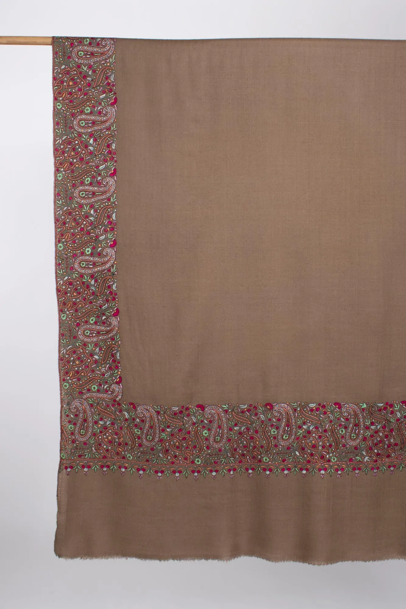 Toosh Color Kalan Daur Pashmina Wrap - LYME