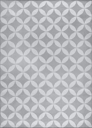 Turkish Vista Light Gray Indoor/Outdoor 8x10