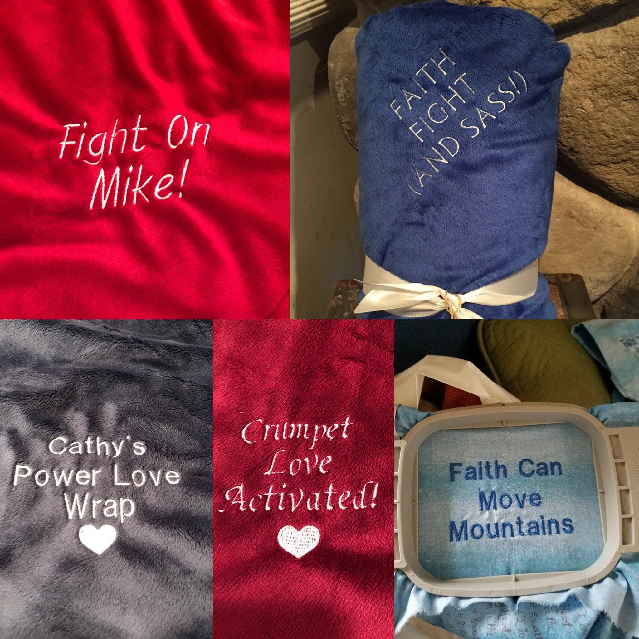 Warm Embrace Cozy Wrap {Customize Saying}
