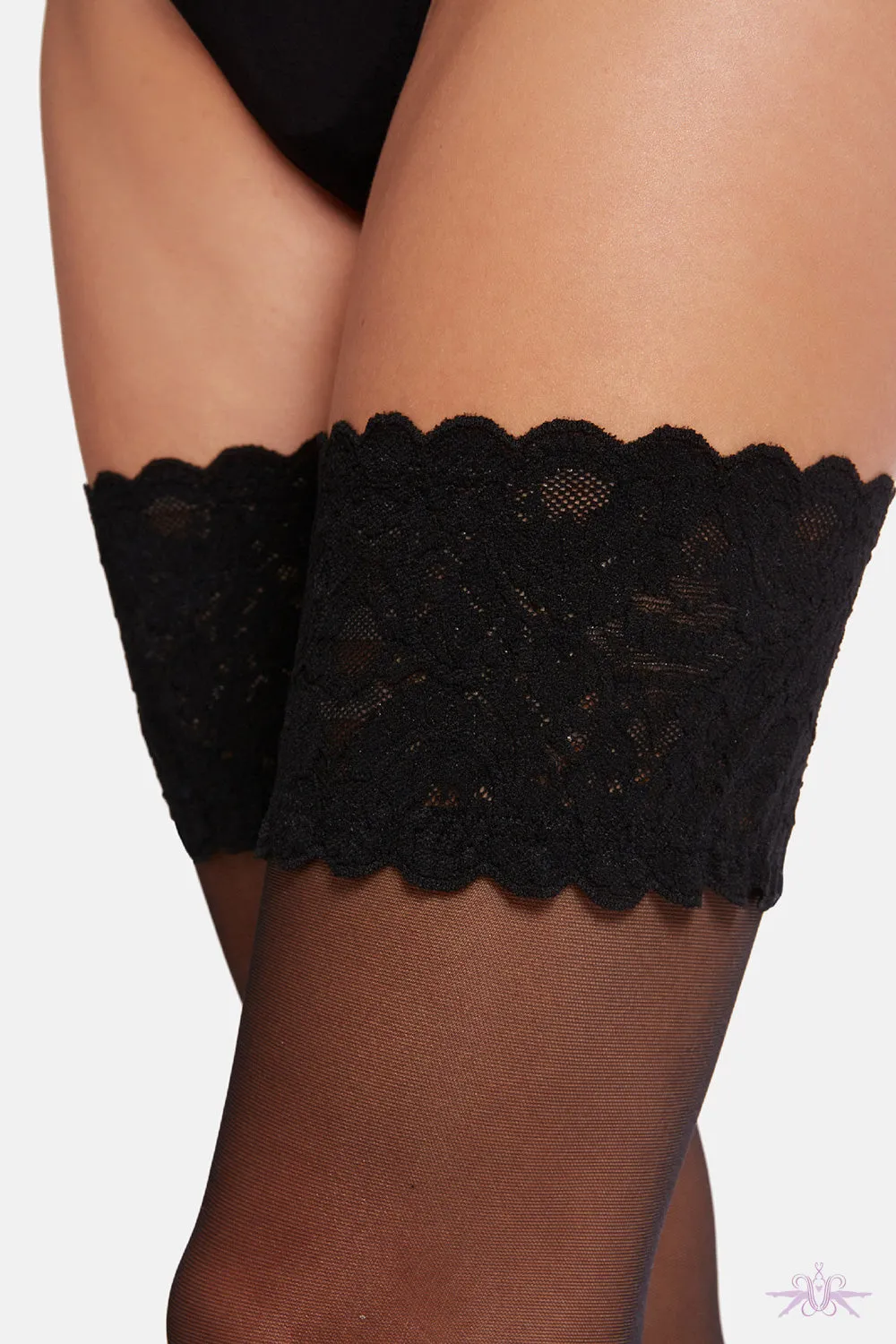 Wolford Satin Touch 20 Stay Ups