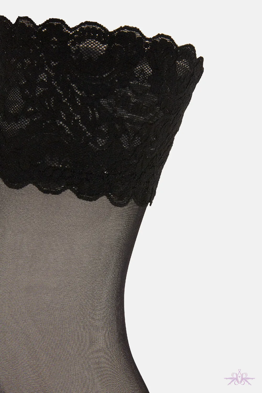 Wolford Satin Touch 20 Stay Ups